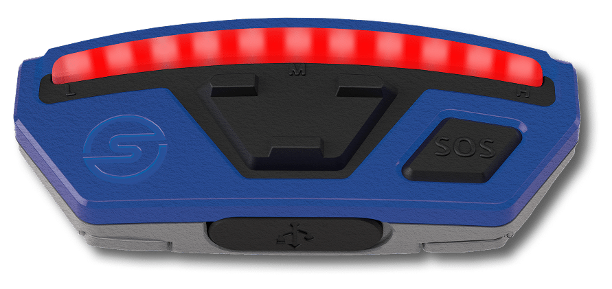 Compass Pro IS intrinsically safe voltage and current detection device, light bar alerting on voltage