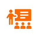 Orange Training Icon