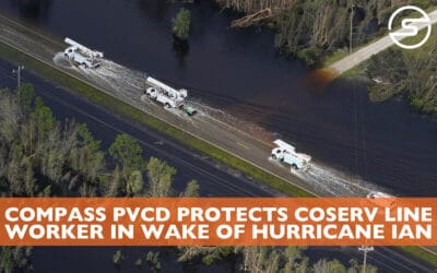 COMPASS PVCD Saves CoServ Line Worker in Wake of Hurricane Ian